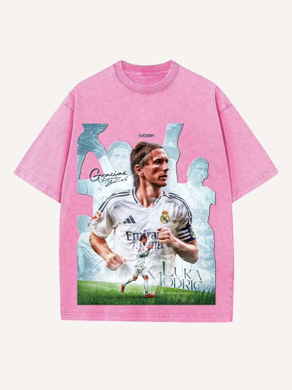 Paulo Dybala Print Round Neck T-shirt
