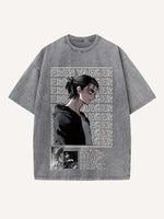 Attack on Titan Print Round Neck T-shirt