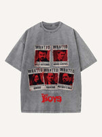 The Boys Print Round Neck T-shirt