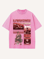 Charles Leclerc Print Round Neck T-shirt