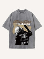 Sergio Perez Print Round Neck T-shirt