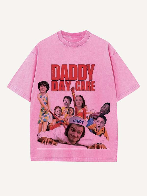 Stranger Things Print Round Neck T-shirt