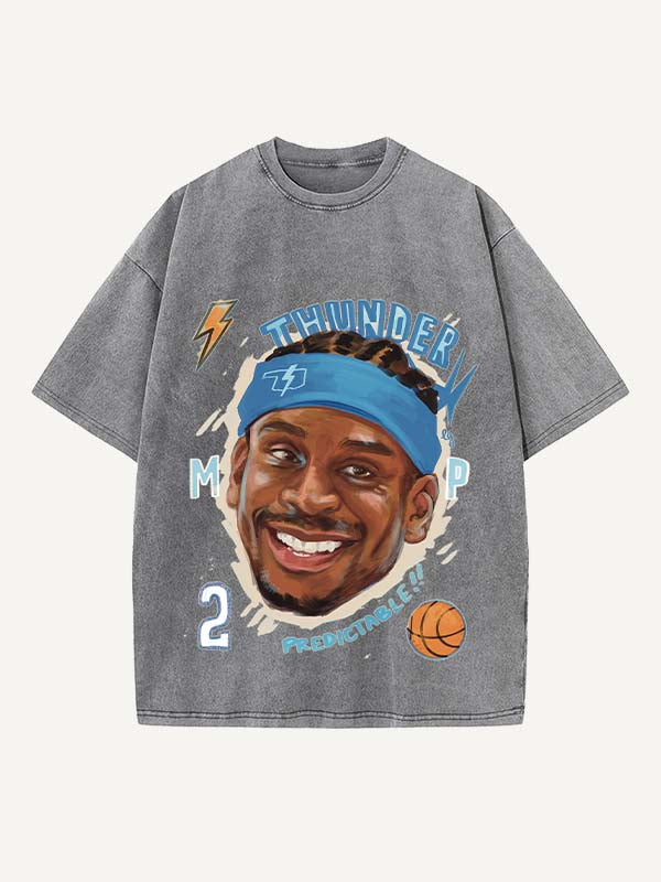 SGA Print Round Neck T-shirt