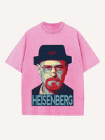 Breaking Bad Print Round Neck T-shirt