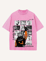 Lando Norris Print Round Neck T-shirt