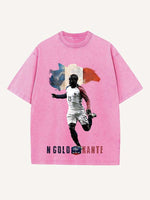 N'Golo Kanté Print Round Neck T-shirt