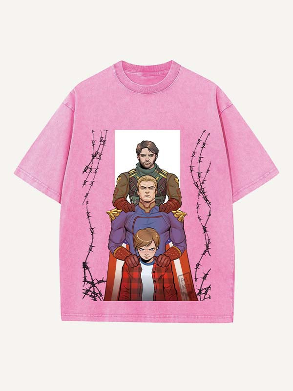 The Boys Print Round Neck T-shirt