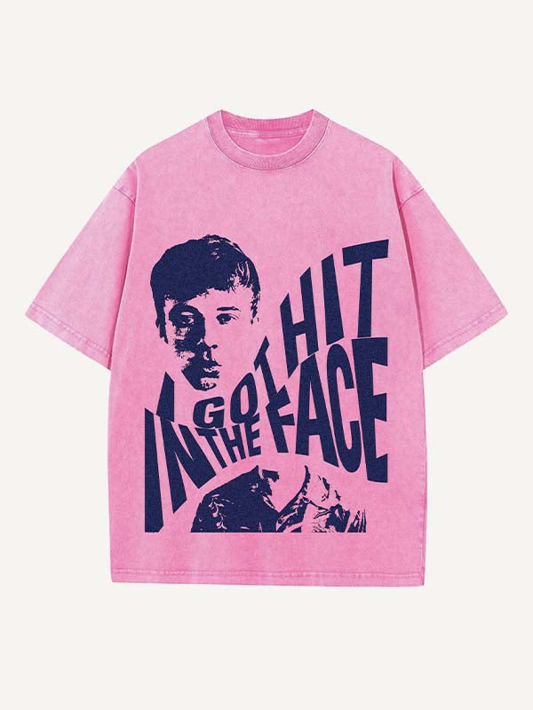 The End of the Fxxxing World Print Round Neck T-shirt