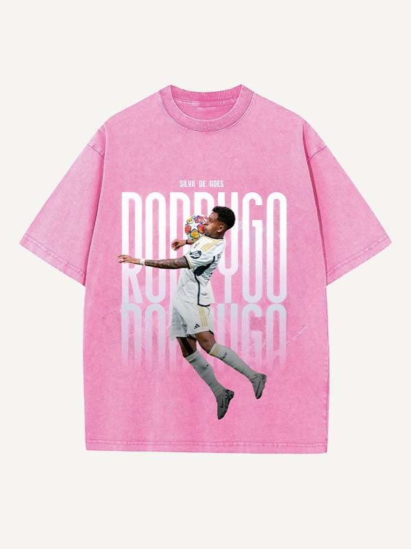 Rodrygo Print Round Neck T-shirt