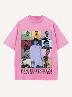 Jude Bellingham Print Round Neck T-shirt