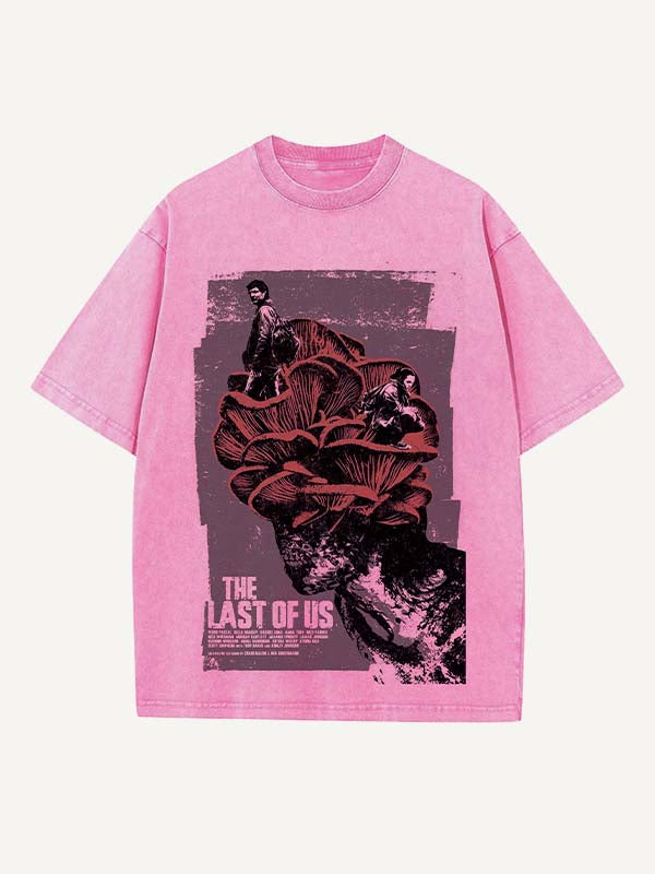 The Last of Us Print Round Neck T-shirt