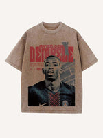 Ousmane Dembélé Print Round Neck T-shirt