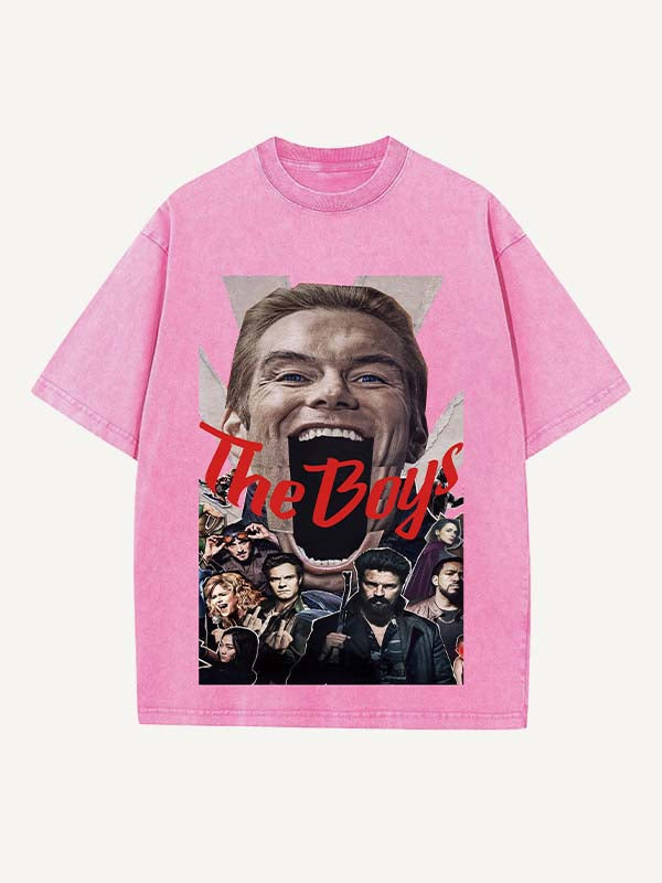 The Boys Print Round Neck T-shirt