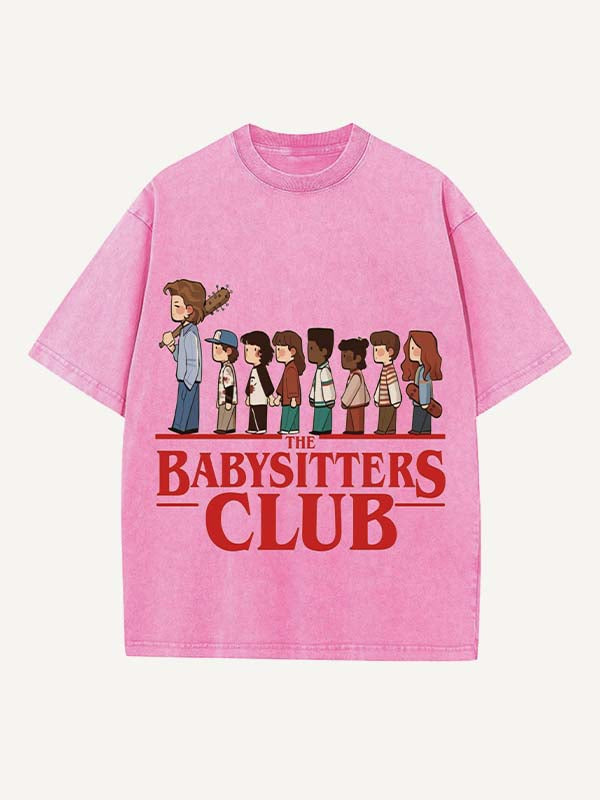 Stranger Things Print Round Neck T-shirt