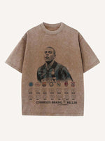 Ronaldo Print Round Neck T-shirt