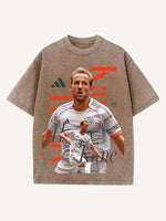 Harry Kane Print Round Neck T-shirt