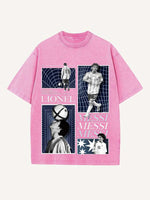 Lionel Messi Print Round Neck T-shirt