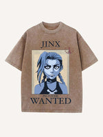 Arcane Print Round Neck T-shirt