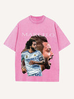 Marcelo Print Round Neck T-shirt
