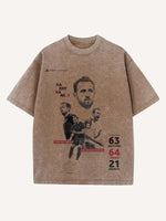Harry Kane Print Round Neck T-shirt