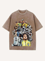 Marcelo Print Round Neck T-shirt