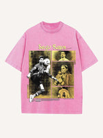 Sergio Ramos Print Round Neck T-shirt