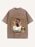 Vinícius Júnior Print Round Neck T-shirt