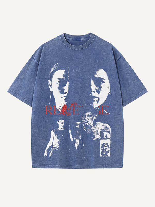 The Last of Us Print Round Neck T-shirt
