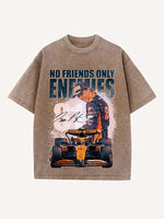 Oscar Piastri Print Round Neck T-shirt