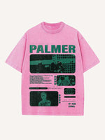 Cole Palmer Print Round Neck T-shirt