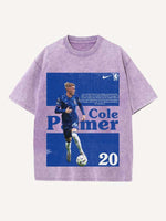 Cole Palmer Print Round Neck T-shirt
