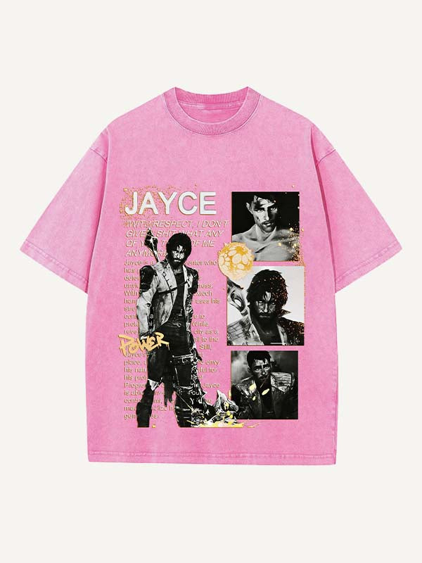 Arcane Print Round Neck T-shirt