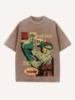 Breaking Bad Print Round Neck T-shirt