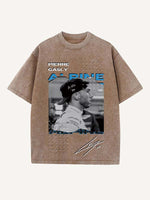 Pierre Gasly Print Round Neck T-shirt