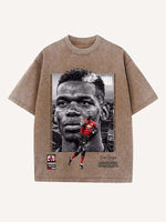 Paul Pogba Print Round Neck T-shirt