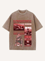 Charles Leclerc Print Round Neck T-shirt
