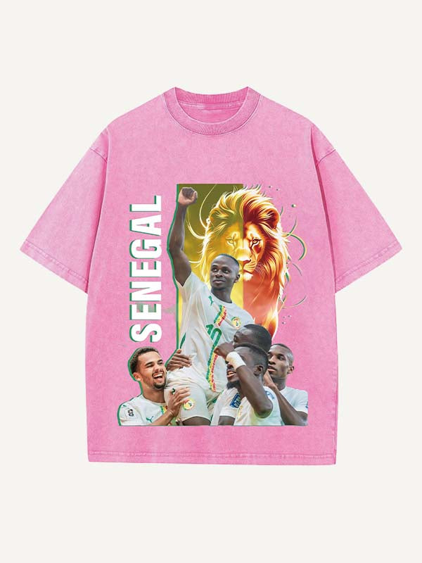 Sadio Mané Print Round Neck T-shirt