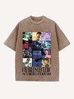Charles Leclerc Print Round Neck T-shirt