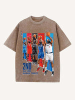 James Harden Print Round Neck T-shirt