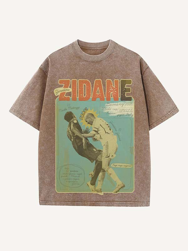 Zizou Print Round Neck T-shirt