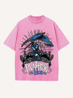 Arcane Print Round Neck T-shirt