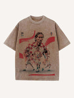 Luka Modrić Print Round Neck T-shirt