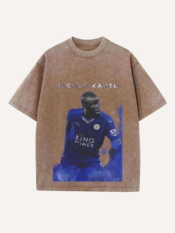N'Golo Kanté Print Round Neck T-shirt