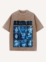 Arcane Print Round Neck T-shirt