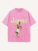 James Rodríguez Print Round Neck T-shirt