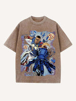 Kylian Mbappé Print Round Neck T-shirt