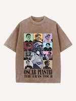 Oscar Piastri Print Round Neck T-shirt
