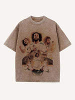 Marcelo Print Round Neck T-shirt