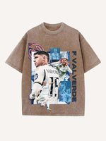 Federico Valverde Print Round Neck T-shirt