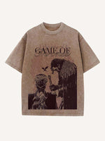 Game of Thrones Print Round Neck T-shirt